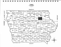 Iowa State Map, Bremer County 1997